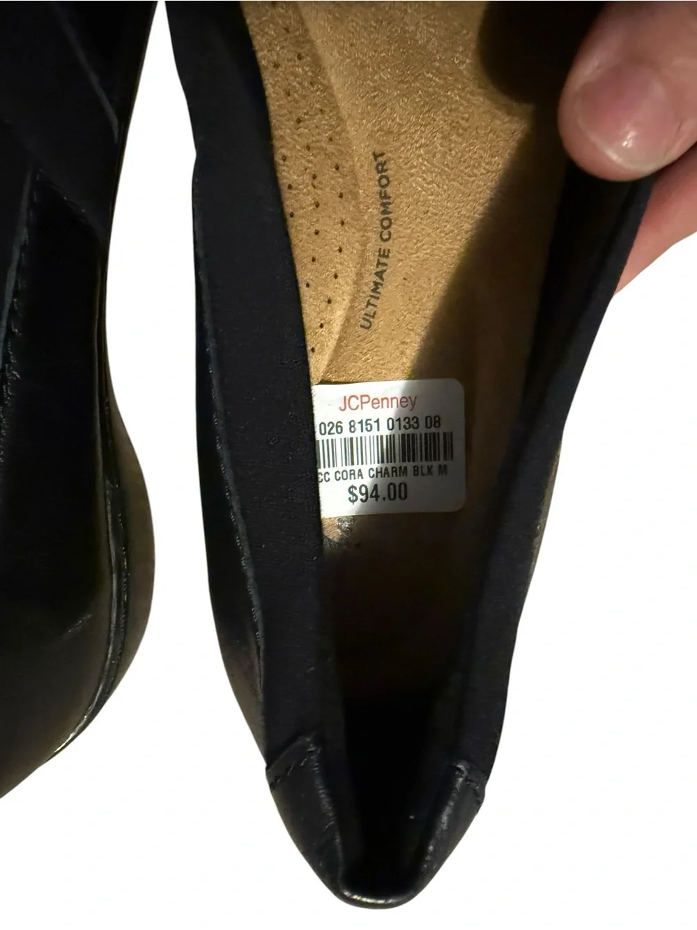 Clark’s Black Slip-On Women's Casual Flats NWT
